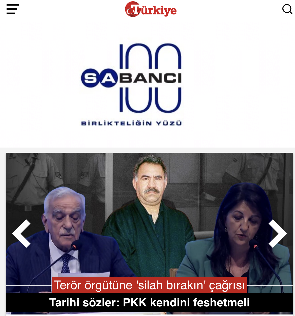 Türkiye | Terör örgütüne 'silah bırakın' çağrısı: PKK kendini feshetmeli