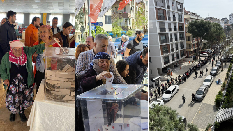 Önceki gün vatandaşlar, CHP'nin cumhurbaşkanı adayını belirlemek için İmamoğlu'na oy verdi.