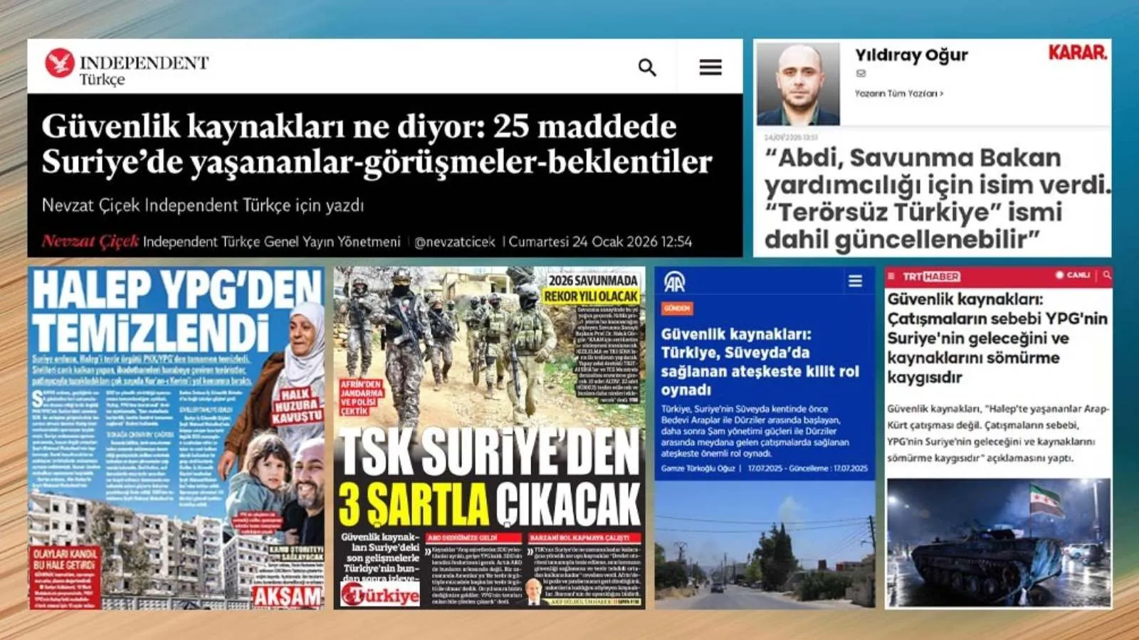 Güvenlik kaynakları ne çok haber yazıyor!