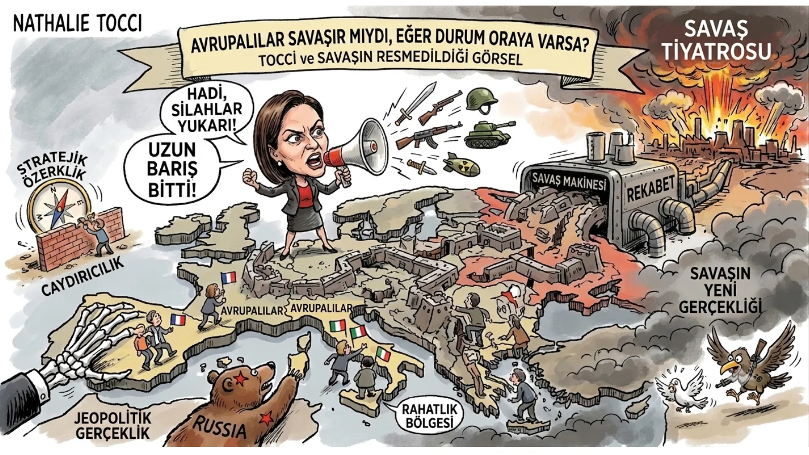 Avrupa’da “insancıl yüzlü militarizm”