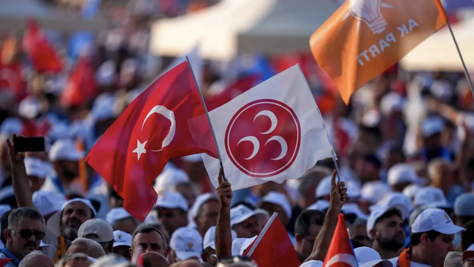 akp mhp türk bayrağı ak parti