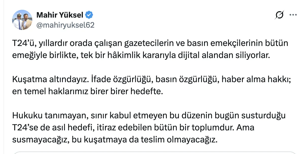 <p>Mahir Y&uuml;ksel</p>