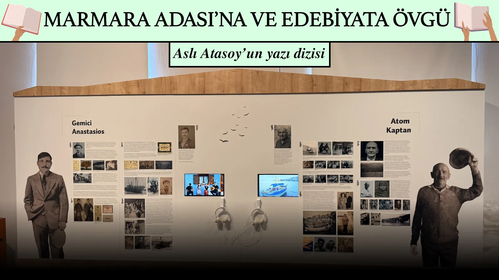 Gidenleri Gemici Anastasios, gelenleri Atom Kaptan temsil ediyor: Sanat tarihçisi Uğur Altay Avni-Jale Özken Müzesi’nde anlattı