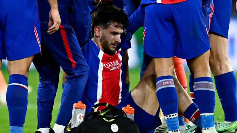 Kvaratskhelia'da çapraz bağ şüphesi