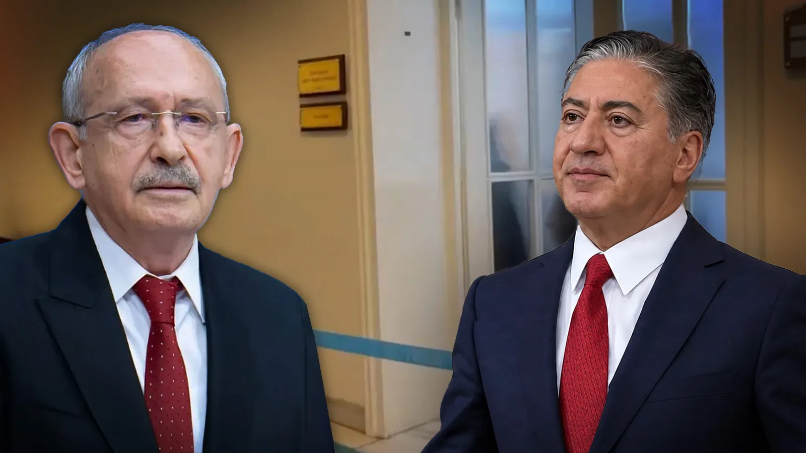 TBMM’de Murat Emir’in odasının önüne şerit çekildi