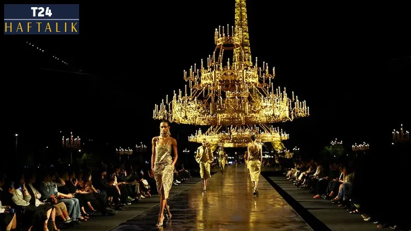Saint Laurent defilesi davetlilere Stendhal sendromu yaşattı