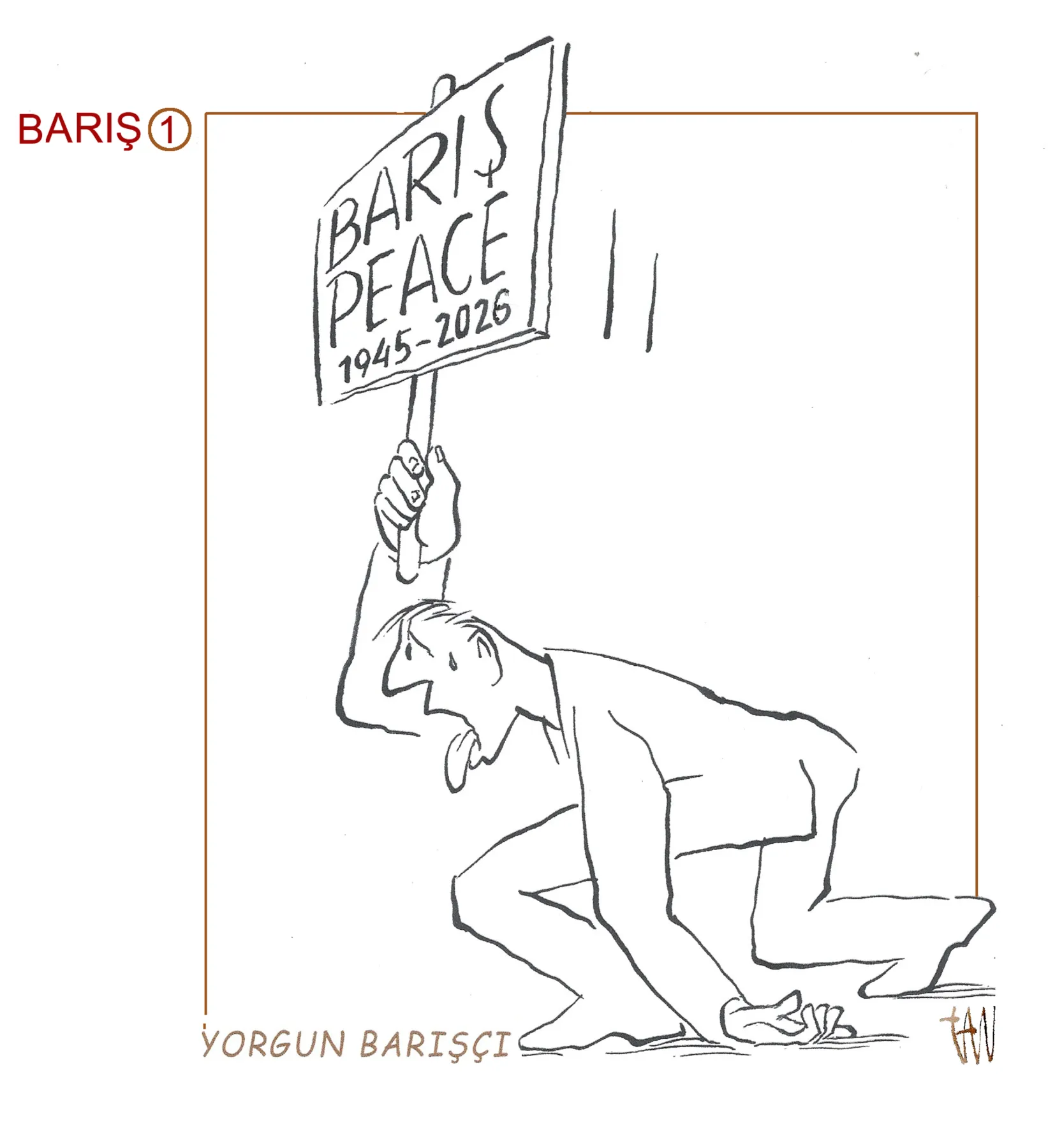 Tan Oral çiziyor...